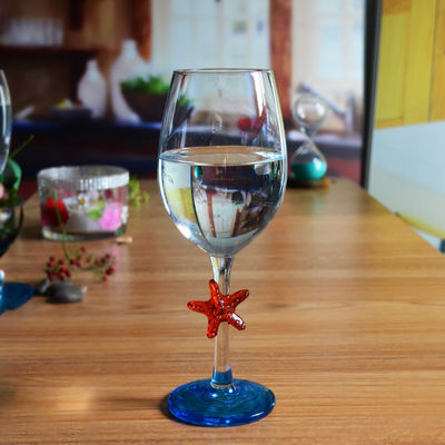 Creative Sea Animal Stem Crystal Wine Glass For Summer Holiday