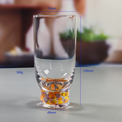 качество Ручно изготовленный современный дизайн Красочный коктейль Питьевые бокалы Конфети завод