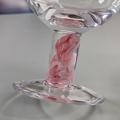 качество Мексиканский дизайн конфетти Элегантные чаши с водой Роскошные ручные конфетти Коктейли Стеклянные чаши Романтические короткие бокалы с вином завод