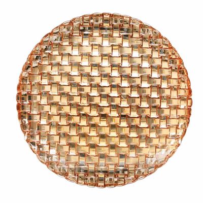 качество Стеклянный зарядное устройство для свадьбы завод