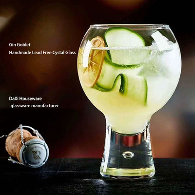 качество Тяжелые кристаллические бокалы Мартини завод