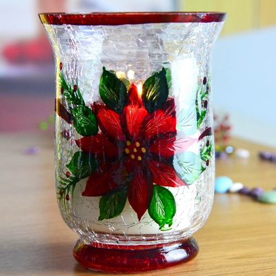 качество Классический американский стеклянный ураганный подсвечник завод