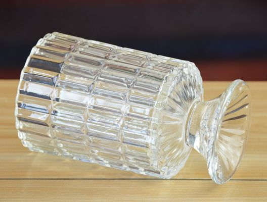 качество Держатели для свечи сверхмощного штендера ноги стеклянные, ясные стеклянные держатели для свечи как ваза цветка завод