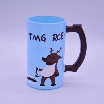 качество Цветные украшенные станы настраивают ручной краска стеклянный пивной кружки завод