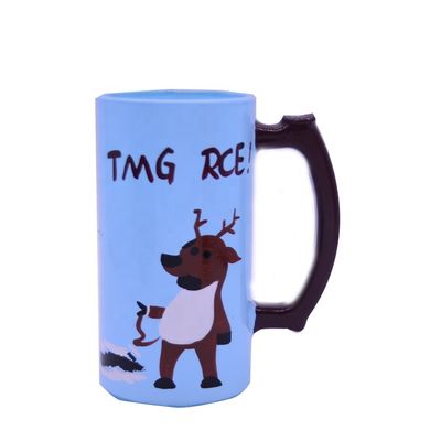 качество Цветные украшенные станы настраивают ручной краска стеклянный пивной кружки завод