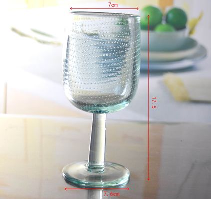 качество Кубки стены 11oz винтажные Кристл естественного цвета толстые с пузырями завод