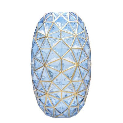 качество Креативная декоративная стеклянная ваза для свадьбы завод