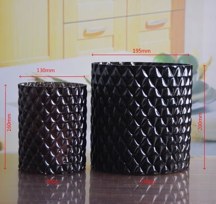 качество Декоративная стеклянная ваза завод