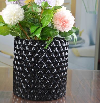 качество Декоративная стеклянная ваза завод