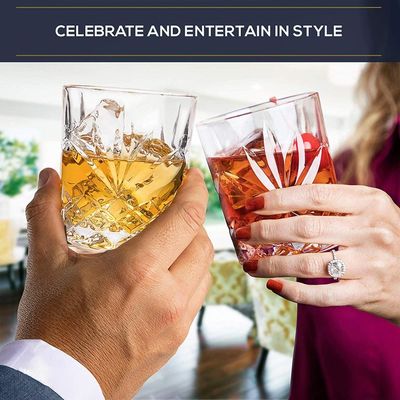 качество Старые безсвинцовые выгравированные 10 унций виски, виски дегустационные стаканы завод