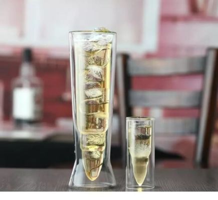 качество Уникальные бокалы с двойной стеной 45 мл завод