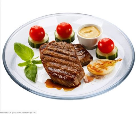 качество Теплоустойчивые боросиликатные круглые зарядные пластинки для микроволновки завод