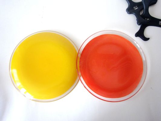 качество 10 дюймовые прозрачные краины цветные стеклянные зарядные пластинки завод