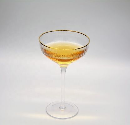 качество Настройка золотой оболочки оптические полоски кристаллические коктейльные бокалы завод