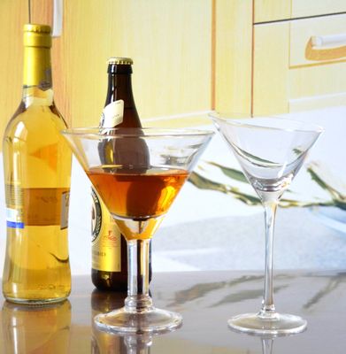 качество Уникальная настройка толстых стеблей кристаллических коктейльных стаканов завод