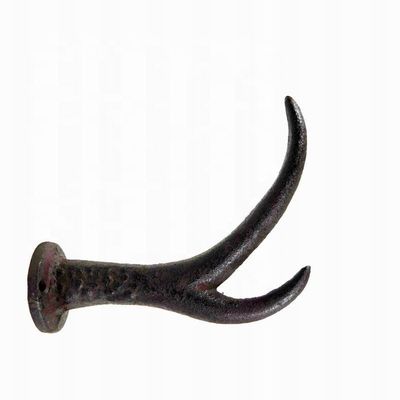 качество Deer Antler Cast Iron Wall Hooks Cast Iron Crafts Rust (Весёлый олень) завод