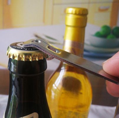 качество Взвешенный логотип бренда Винтажный открыватель бутылок из нержавеющей стали завод