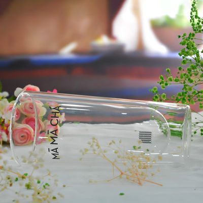 качество Двухстенное теплостойкое круглое высокое стекло завод