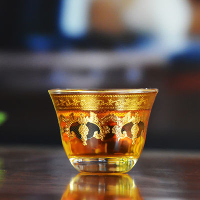 качество Высококлассные роскошные золотые декалы украшенные кувшинами завод