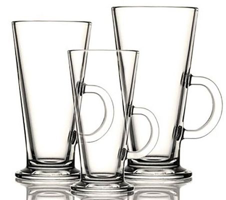 качество Ирландская машина стиля сделала кристаллические Tumblers вискиа с ручкой завод