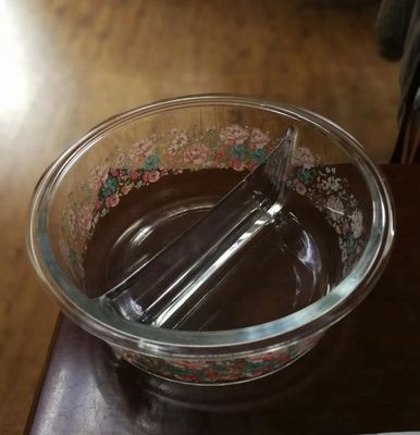 качество Два горшка боросиликата, прозрачные стеклянные банки, стеклянные миски с крышками. завод