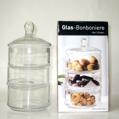 качество Ручные 3-слойные горшки для хранения с крышками завод